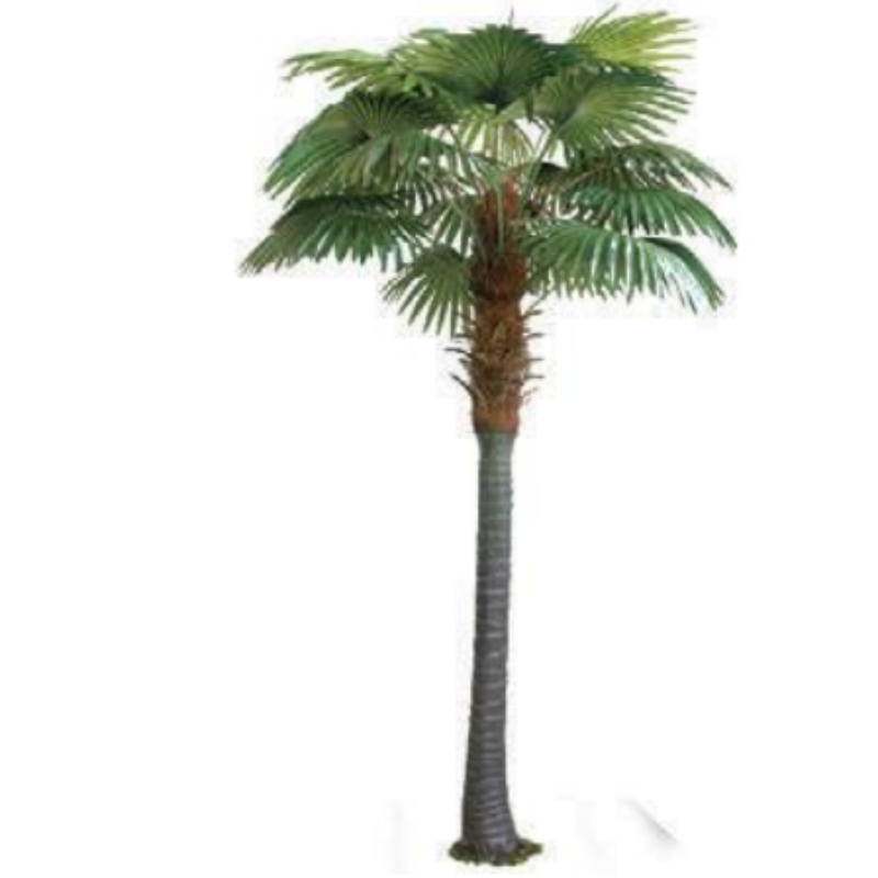 Palmeras artificiales al aire libre